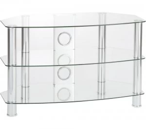 Image of Ttap Vantage 800 TV Stand Chrome
