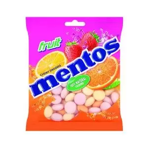Image of Mentos Chewy Dragee Fruit 175g 315 PR76151