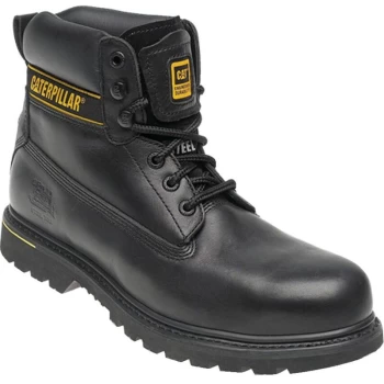 Image of 7040 Holton/B Mens Black Safety Boots - Size 6 - CAT