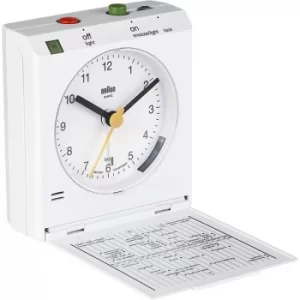 Image of Braun Clocks BNC005 Classic Reflex Control Travel Alarm