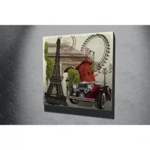 Image of KC015 Multicolor Decorative Canvas Painting