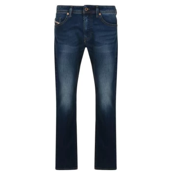 Image of Diesel Thommer Slim Skinny Jeans - Blue