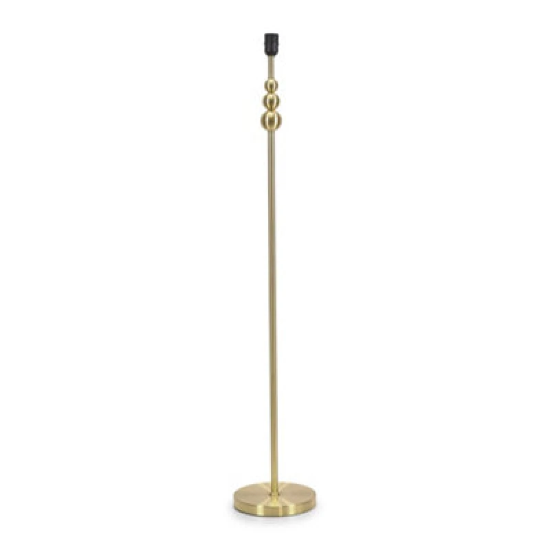 Image of ValueLights ValueLights Marissa Stacked Ball Freestanding Floor Lamp Base in Gold Gold One Size Unisex 5016529268260