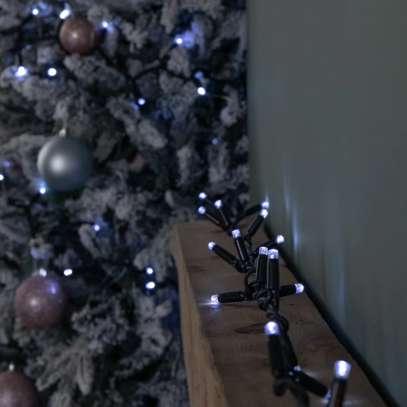 Image of 24m Set of 300 Connectable String Lights with White LEDs