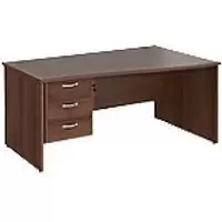 Image of Dams International Wave Desk MP16WRP3W 1,600 x 725 x 800 - 990 mm