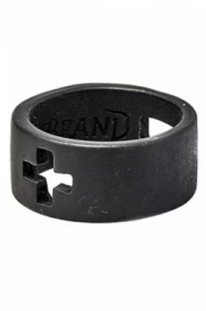 Image of Icon Brand Jewellery Super Charger Ring JEWEL P1066-R-BLK-MED