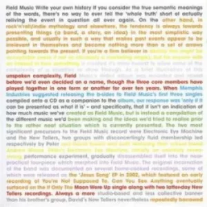 Image of Write Your Own History by Field Music CD Album
