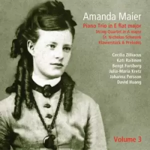 Image of Amanda Maier Piano Trio in E-flat Major/ by Amanda Maier CD Album