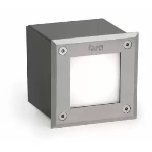 Image of Stainless steel garden recessed Led-18 h9 cm