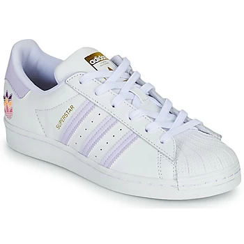 Image of adidas SUPERSTAR W womens Shoes (Trainers) in White