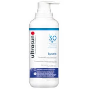 Image of Ultrasun Sports Transparent Sun Protection Gel SPF30 400ml