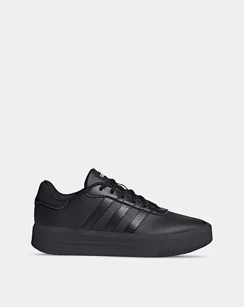 Image of Adidas adidas Court Platform Trainers Black Female 4 WK29001
