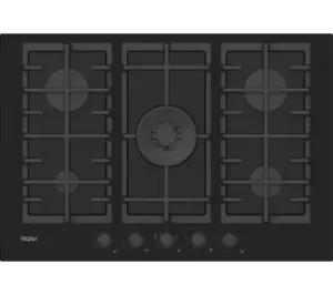 Image of HAIER Series 2 HAVG75S2B 75cm Gas Hob - Black
