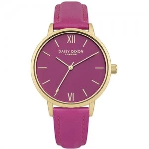 Image of Daisy Dixon Ladies Tara Gold Plated Watch - DD029P