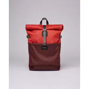 Image of Ilon Recycled Rolltop Backpack in Two-Tone Look