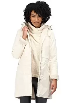 Image of Regatta Remina Waterproof Insulated Jacket - Vanilla, Vanilla, Size 14, Women