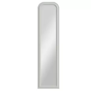 Image of Arched Leaner Mirror White 40 x 2.5 x 160cm - White - Lewis's Home TJ Hughes