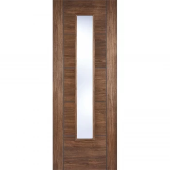 Image of Vancouver Internal Glazed Walnut Laminate 1 Lite Door - 838 x 1981mm
