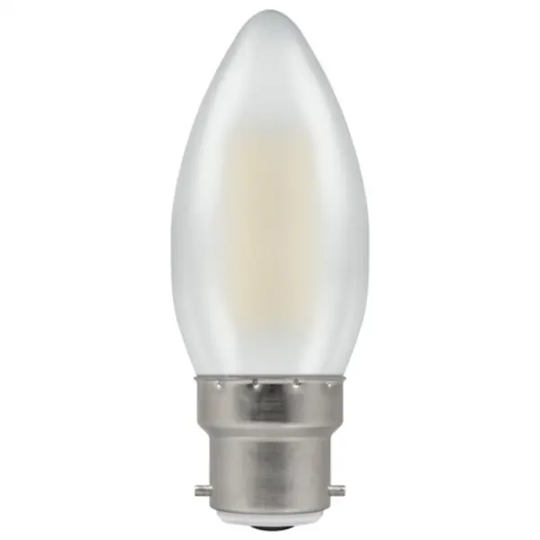 Image of Crompton LED Candle Filament Dimmable Pearl 5W 4000K BC-B22d