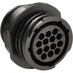 Image of TE Connectivity 206306 2 CPC Inverted Socket Housing Free hanging Nominal current details See data sheet Number of