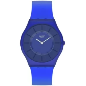Image of Ladies Swatch Deep Acqua Skin Classic Watch