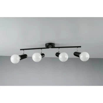 Image of Fan Europe Lighting - Fan Europe SPOT 4 Light Adjustable Spotlight Bars Black 68x14x10cm