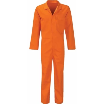 Image of Callisto Plbs FR Cotton Coverall Tall Orange 42' - Orbit International