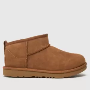 Image of UGG Tan Classic Ultra Mini Junior Boots