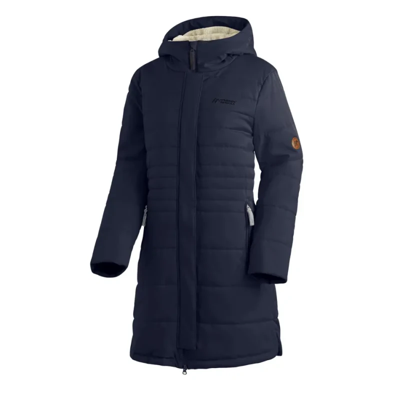 Image of Womens coat Maier Sports Laerke 2.0 Bleu Female 42