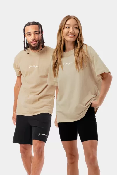 Image of Hype Adult Essential Scribble Logo T-Shirt - Grey, Size 2Xs, Men