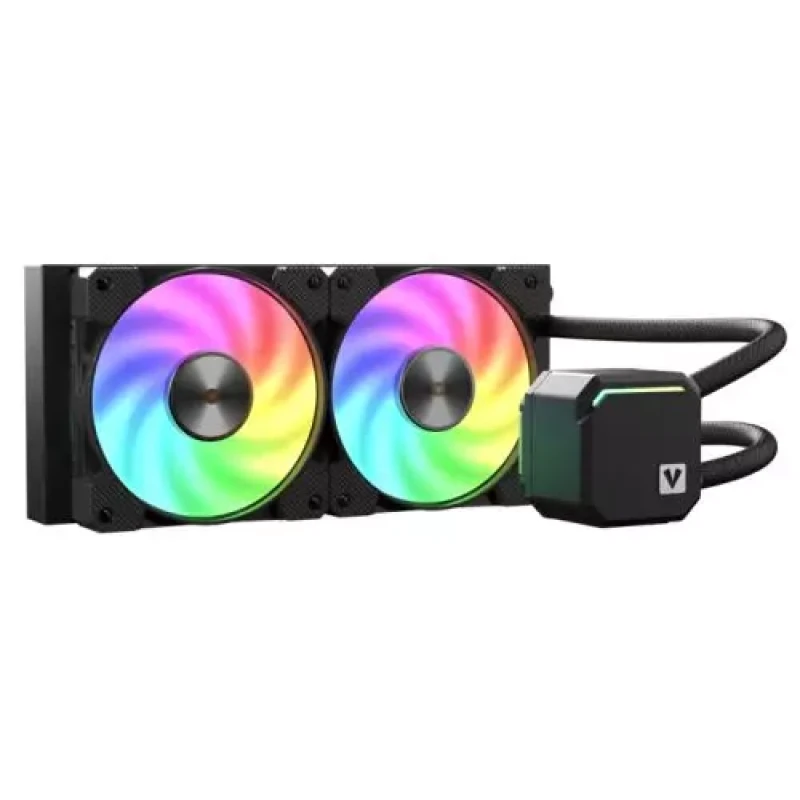 Image of VIDA Bifrost 240 Processor All-in-One liquid cooler 12cm Black 1 pc(s