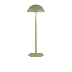 Image of Portabello Portable Outdoor Table Lamp, Green, IP54