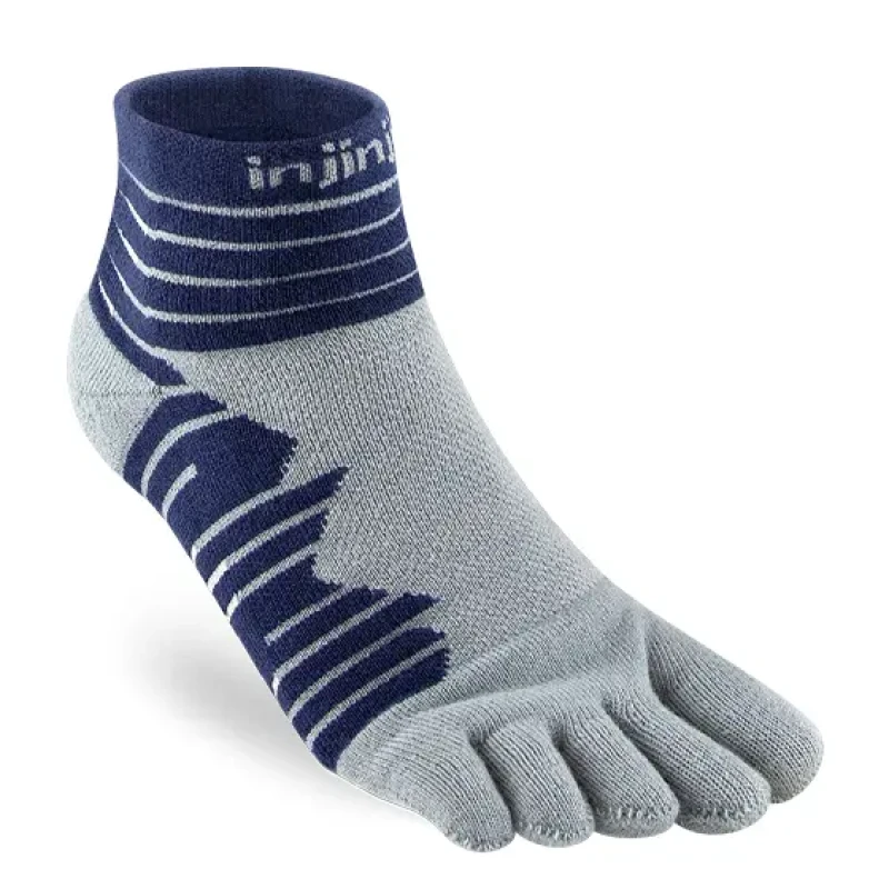 Image of Running socks Injinji Ultra Mini-Crew Bleu Unisex S (37/40)