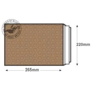Image of Blake Purely Packaging 260x220mm Peel and Seal Padded Envelopes Gold Pack of 100