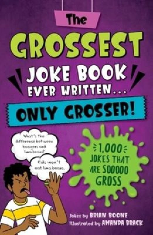 Image of Boxer Gifts The Grossest Joke Book Ever Written Only Grosser Multi