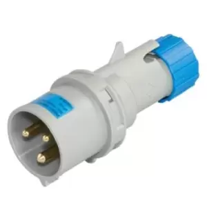 Image of Lewden 32A 2P+E 230V Plug IP44 - PM32-1100FPB