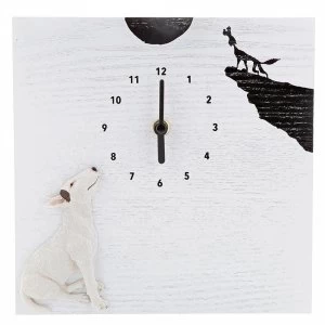 Image of Pride Rock (Jimmy) Dog Clock