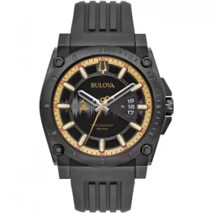 Image of Mens Bulova Quartz Precisionist GRAMMYs Limited Edition Stainless Steel Watch