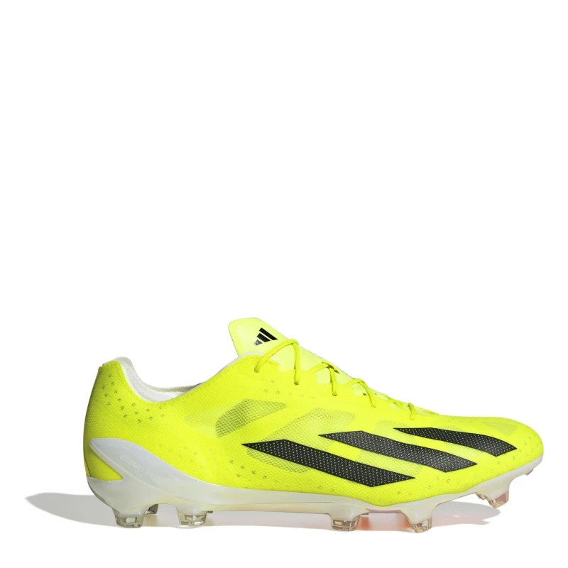 Image of adidas x Crazyfast+ Firm Ground Football Boots Yellow/Blk/Wht male 12.5(48)