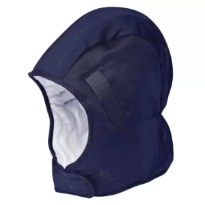 Image of Portwest Winter Helmet Liner Navy One Size