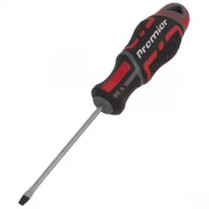 Image of Sealey AK4351 Screwdriver Slotted 3 x 75mm GripMAX