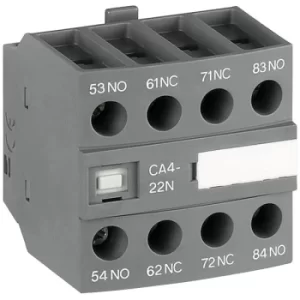 Image of ABB CA4-22N 4-pole Auxiliary Contact Block