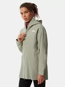Image of The North Face Hikesteller Parka Shell Jacket - Pale Green, Pale Green Size XS Women