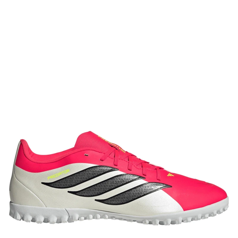 Image of adidas Mens Predator Club Astro Turf Football Boots Red/Blk/White male 12 (47.3)