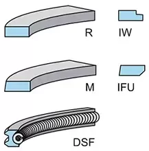 Image of Piston Ring Kit 800077410000 by Kolbenschmidt