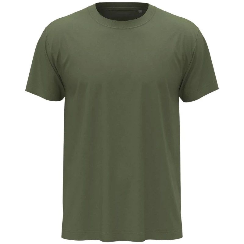 Image of Stedman Classics Mens Stedman Classic Tee in Olive Size: XS Olive Male XS