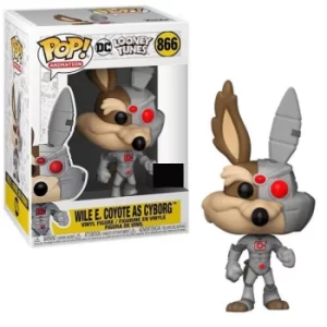 Image of Looney Tunes Road Runner Coyote as Cyborg EXC Pop Vinyl