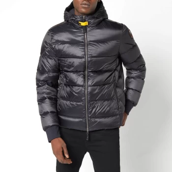 Image of Parajumpers Mens Pharrell Hooded Down Jacket - Pencil - S