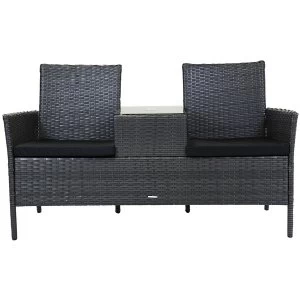 Image of Charles Bentley Amalfi Rattan Love Seat