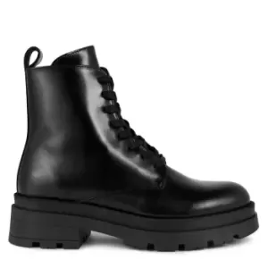 Image of ANINE BING Luc Combat Boots - Black